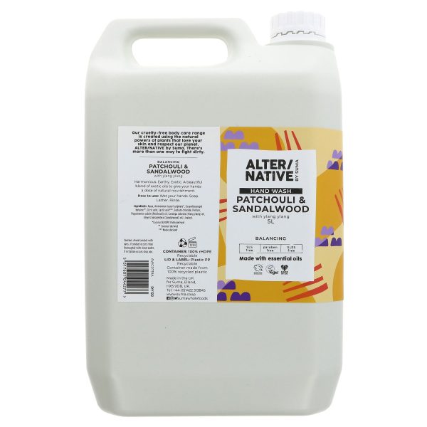 Alter Native | Hand Wash - Patchouli - Balancing with ylang ylang | 5l Fashion