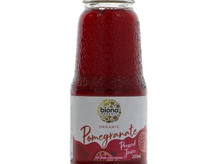 Biona | Pomegranate Pure Juice - Og | 200ML Online Hot Sale