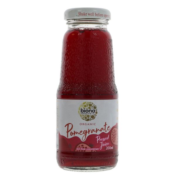 Biona | Pomegranate Pure Juice - Og | 200ML Online Hot Sale