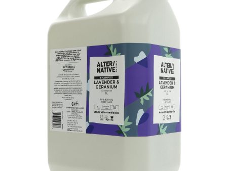 Alter Native | Shampoo - Lavender & Geranium - Normal dry hair | 5l Hot on Sale