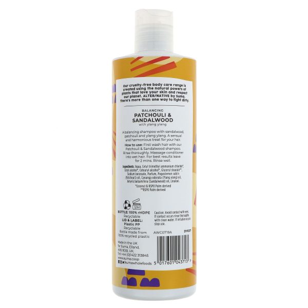 Alter Native | Conditioner - Patchouli - For all hair types | 400ml on Sale