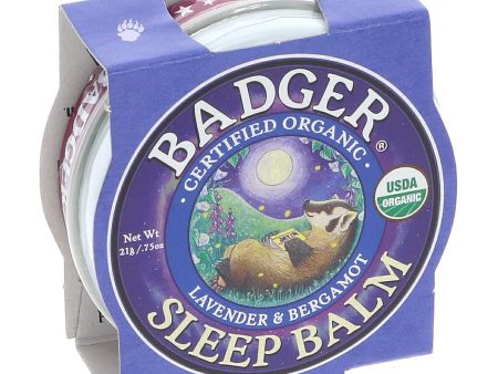 Badger Balm | Sleep Balm - Mini - Helps to calm thoughts | 21g For Discount