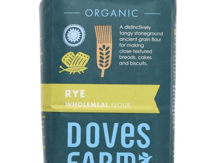 Doves Farm | Rye Flour Wholegrain Organic | 1kg Hot on Sale