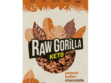 Raw Gorilla | Peanut Butter Choc Granola | 250g For Discount