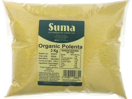 Suma | Polenta - Organic - Precooked **NEW - March 2023** | 3kg Online Sale