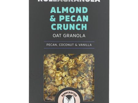 Rollagranola | Almond Pecan Crunch Granola | 400g For Sale