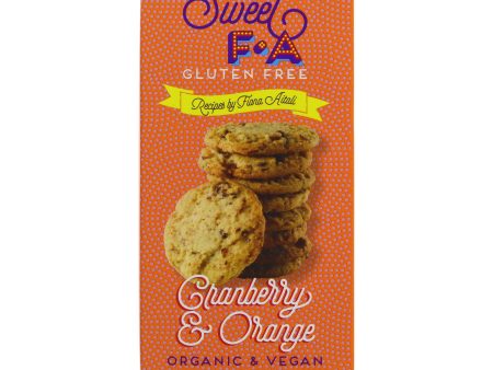 Sweet FA | Cranberry & Orange Cookies | 125g For Cheap