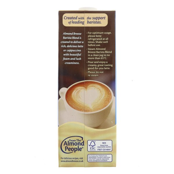 Blue Diamond | Almond Breeze - Barista Blend | 1l Online Hot Sale