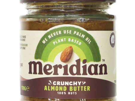 Meridian | Almond Butter Crunchy | 170G For Sale