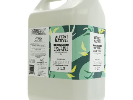 Alter Native | Body Wash - Tea Tree & Aloe - Refreshing with lemongrass | 5l on Sale