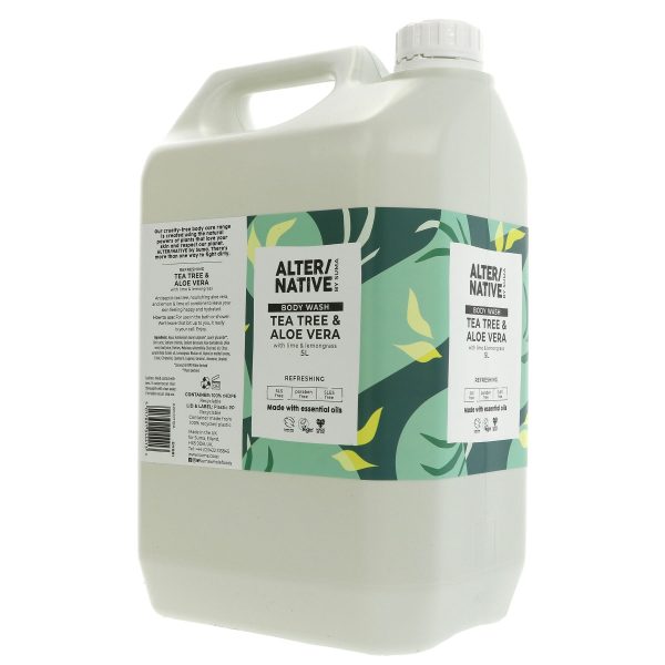 Alter Native | Body Wash - Tea Tree & Aloe - Refreshing with lemongrass | 5l on Sale