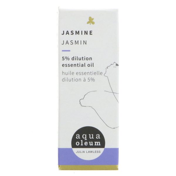 Aqua Oleum | Jasmine - 5% dilution - Jasminum Officinale -Egypt | 10ml For Discount