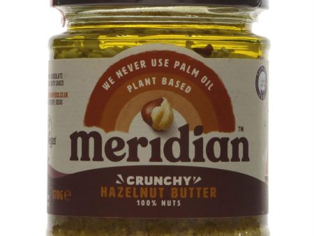 Meridian | Hazelnut Butter Crunchy | 170G Cheap