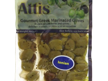 Attis Gourmet | Ionian-pitted Green & Kalamata | 400G Supply