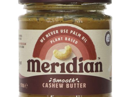 Meridian | Cashew Butter Smooth | 170G For Discount