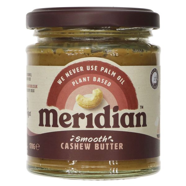 Meridian | Cashew Butter Smooth | 170G For Discount