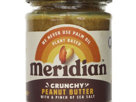 Meridian | Peanut Butter - Crunchy + Salt | 280G For Discount