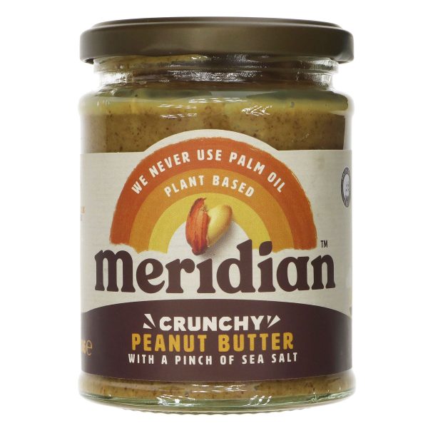 Meridian | Peanut Butter - Crunchy + Salt | 280G For Discount