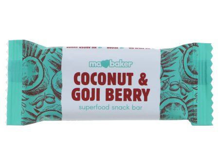 Ma Baker | Coconut & Goji Berry Bar | 45g Hot on Sale