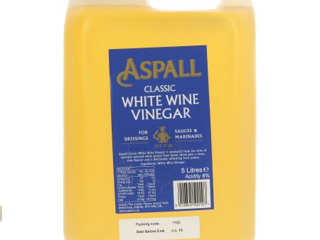 Aspall | White Wine Vinegar | 5L Sale