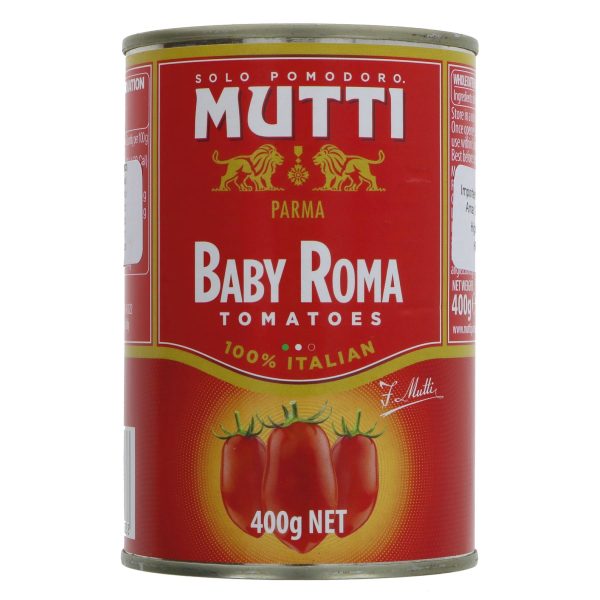 Mutti | Baby Roma Tomatoes | 400g on Sale