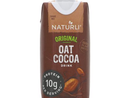 Naturli  | Oat Cocoa Drink - 10g Protein per serving | 330ml Online