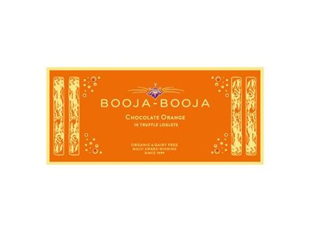 Booja-booja | Chocolate Orange Truffle Logs | 115g Online