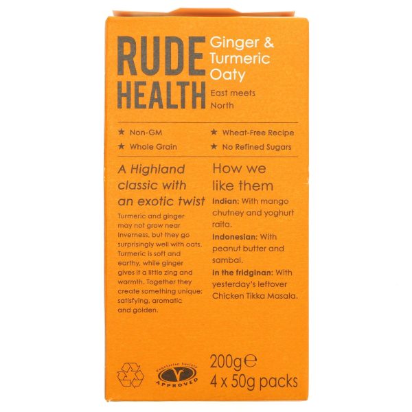 Rude Health | Ginger Oaty | 200g Online Hot Sale