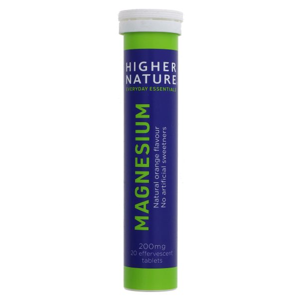 Higher Nature | Magnesium Effervescent | 20 tablets Online Sale