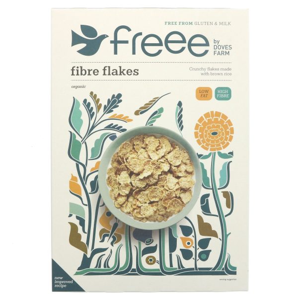 Doves Farm | Fibre Flakes | 375g Supply