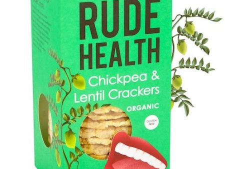 Rude Health | Chickpea & Lentil Crackers | 120G Sale