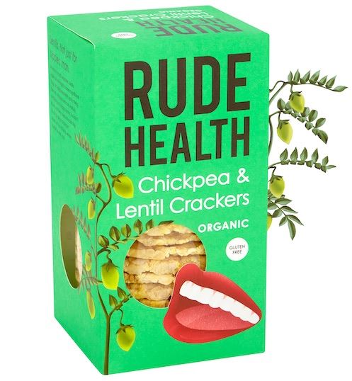 Rude Health | Chickpea & Lentil Crackers | 120G Sale