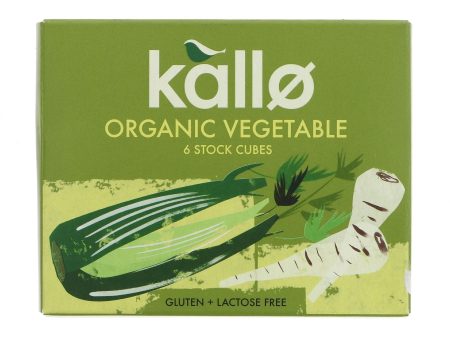 Kallo | Vegetable Stock Cubes | 66g Cheap