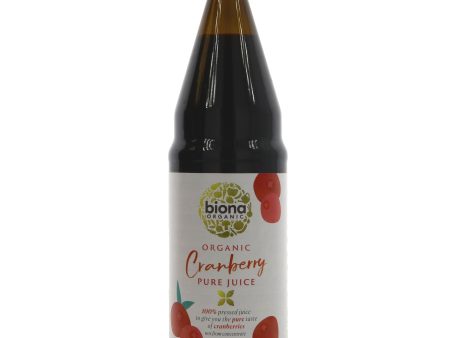 Biona | Cranberry Juice 100% Pure | 750ML on Sale