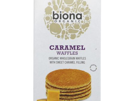 Biona | Caramel Syrup Waffles | 175g Fashion