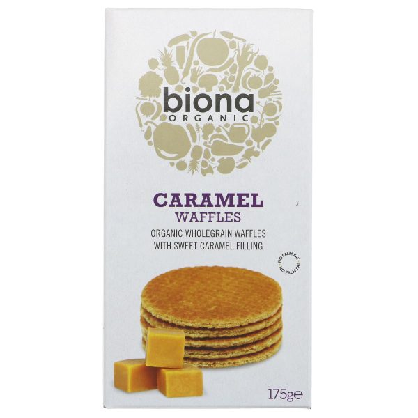 Biona | Caramel Syrup Waffles | 175g Fashion