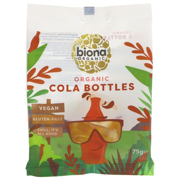 Biona | Cola Bottle Sweets - Organic | 75G For Discount