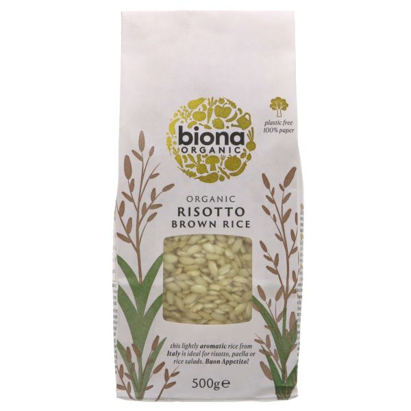 Biona | Risotto Brown Rice Organic | 500g Hot on Sale