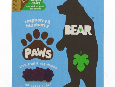 Bear | Paws- Raspberry & Blueberry | 5 x 20g Online