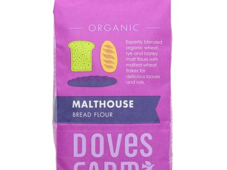 Doves Farm | Malthouse Bread Flour - Mixed Grain, Brown Logo | 1kg Online Hot Sale