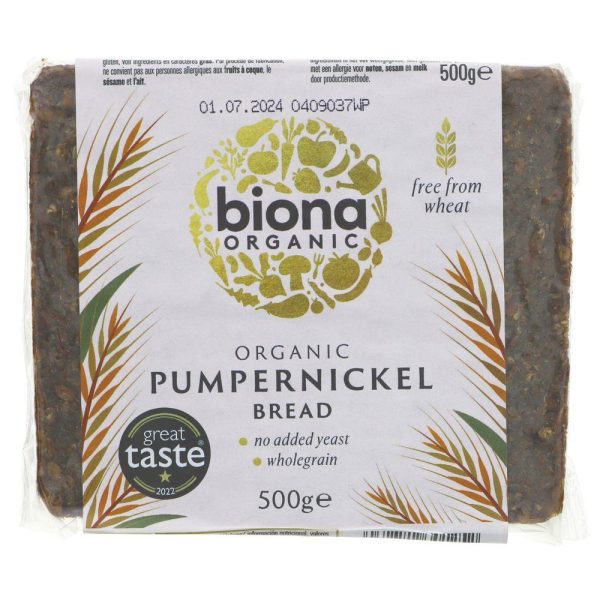 Biona | Pumpernickel Bread | 500G Cheap