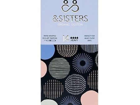 & Sisters | Eco Applicator Tampons - Heavy | 12 on Sale