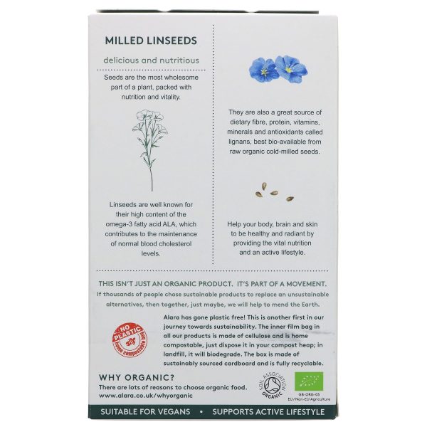 Alara | Raw Milled Linseeds | 500g Cheap