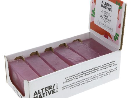 Alter Native | Glycerine Soap - Pink Grapefruit - Uplifting-with aloe & lime | 90g Online Hot Sale