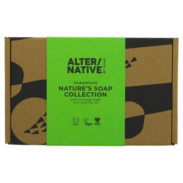 Alter Native | Gift Set - Nature s - 4 Bars - Facial Coconut   Rose   Aloe Vera | set For Cheap