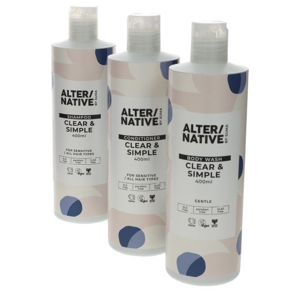 Alter Native | Conditioner - Clear & Simple - Sensitive For all hair types | 400ml For Sale