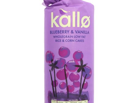 Kallo | Blueberry van Rice corn Cakes | 131G For Sale