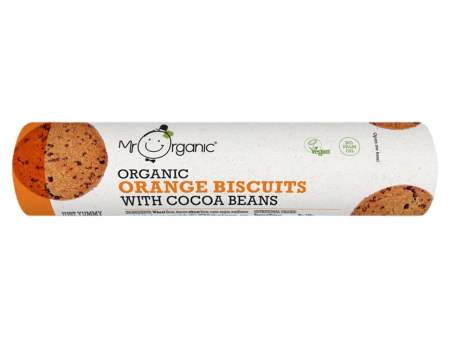 Mr Organic | Orange Biscuits cocoa Beans | 250G For Cheap