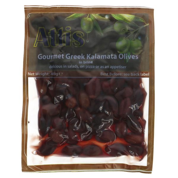 Attis Gourmet | Kalamata Olives | 400G Fashion