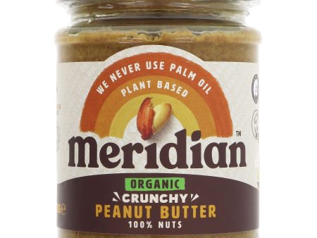 Meridian | Peanut Butter Crunchy - No added salt, organic | 280g Supply